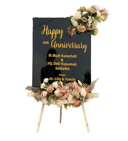 Papan Bunga Akrilik Kemang Agung