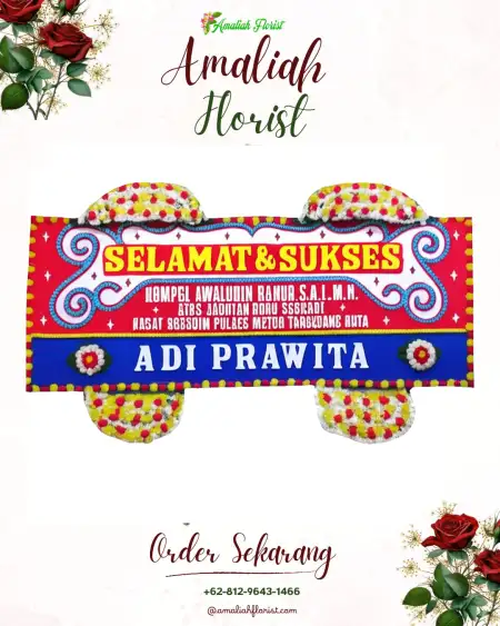 Papan Bunga Ucapan Selamat Kemang Agung