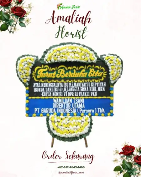 Papan Bunga Duka Kemang Agung